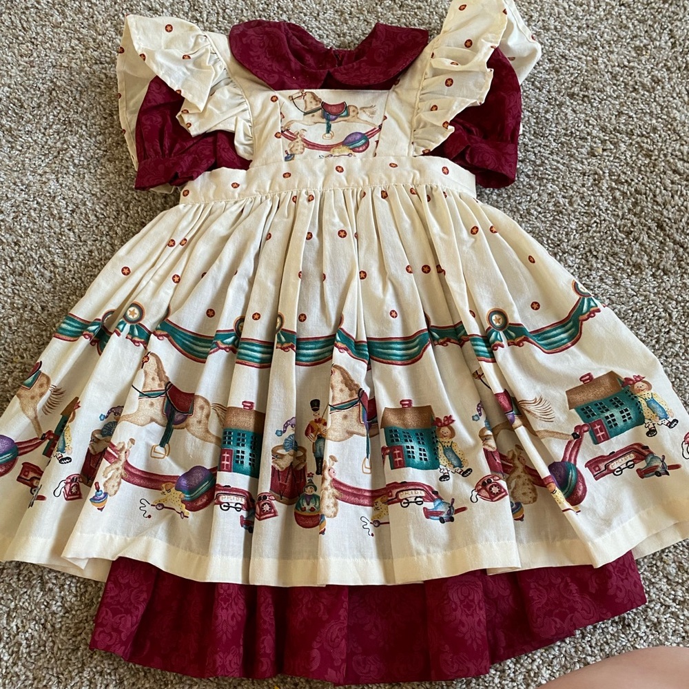 Little Girl’s Vintage Handmade Dress